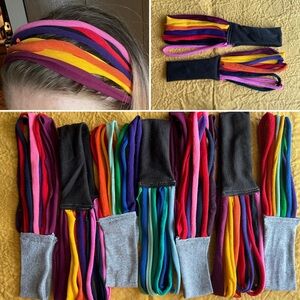 Sunset Tshirt Hairband 🌈